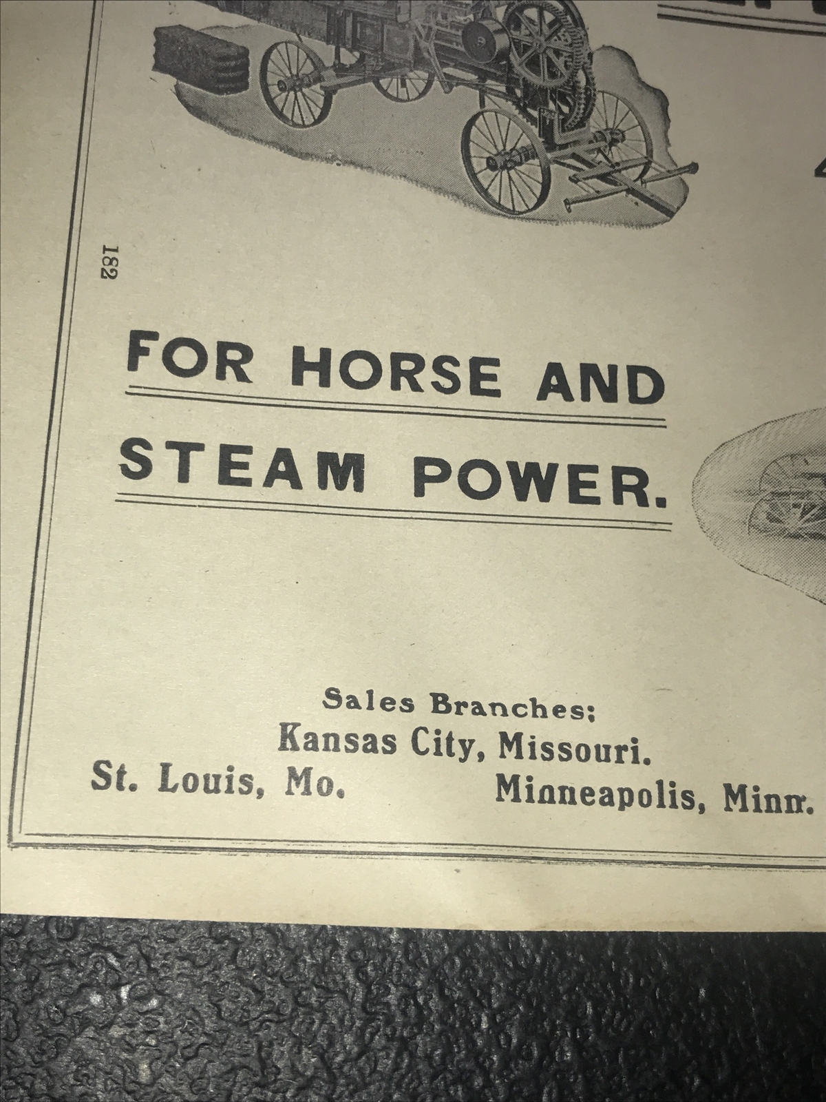1908 Collins Plow Co. – Eli Balnig Press Farm Advertising – Quincy – Illinois