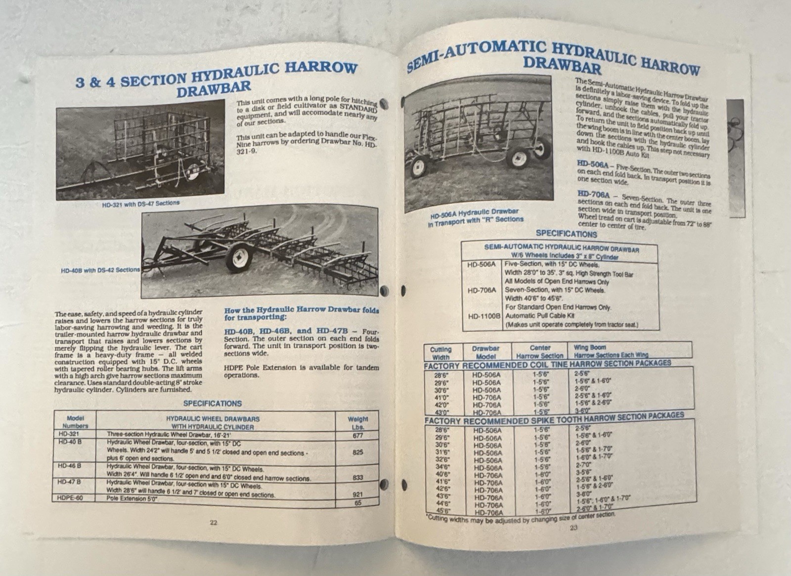 Vintage 1999 Pepin Farm Implements Catalog Farming Agriculture Hydraulic Carts