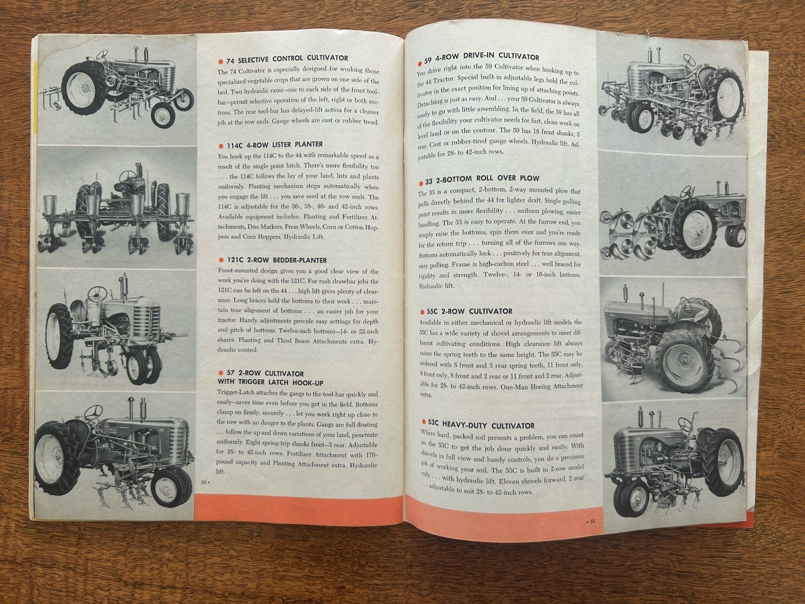 VINTAGE MASSEY HARRIS BUYERS Full Tractor GUIDE Orchard Hillside Rice CATALOG