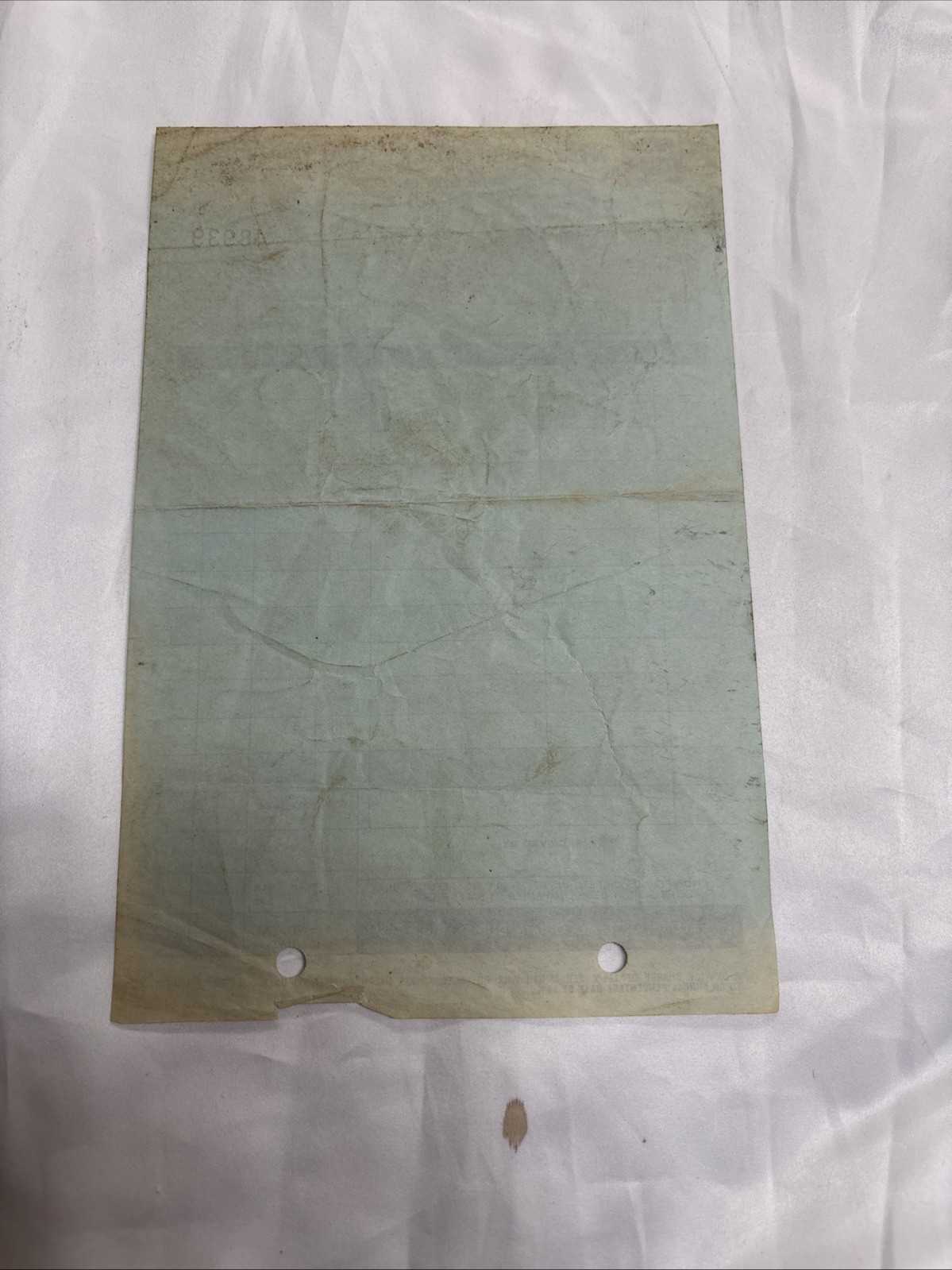 Western Kentucky Ford Tractor receipt 1977 Bowling Green dealership Mr. Payne