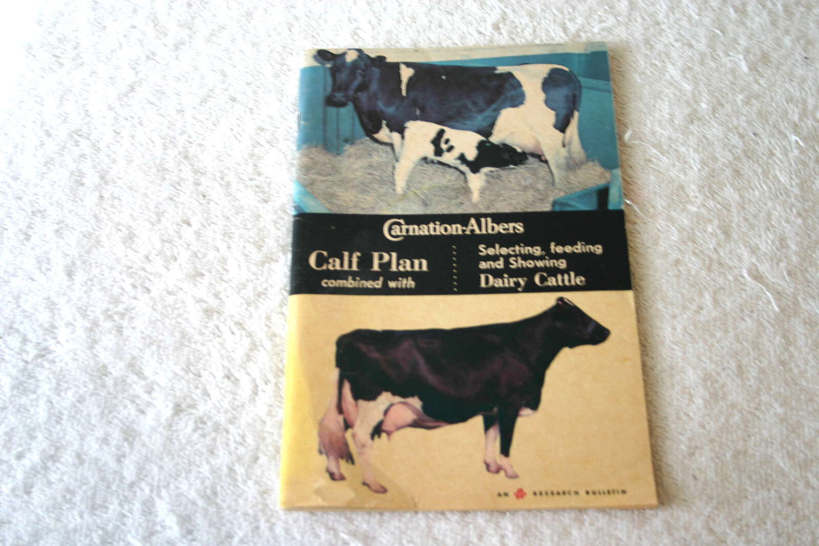 Albers Milling Company 1968 Carnation Albers Calf Plan Selecting Feeding Showing