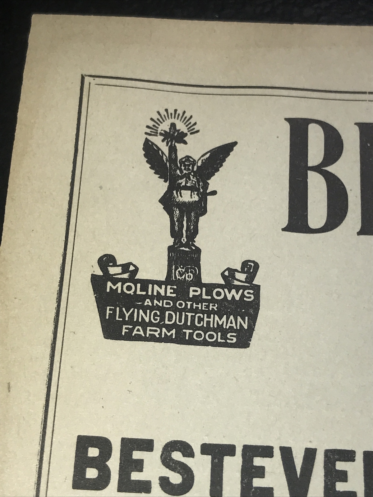 1908 Minnesota Moline Plow Co. Farm Implement Advertising – Minneapolis
