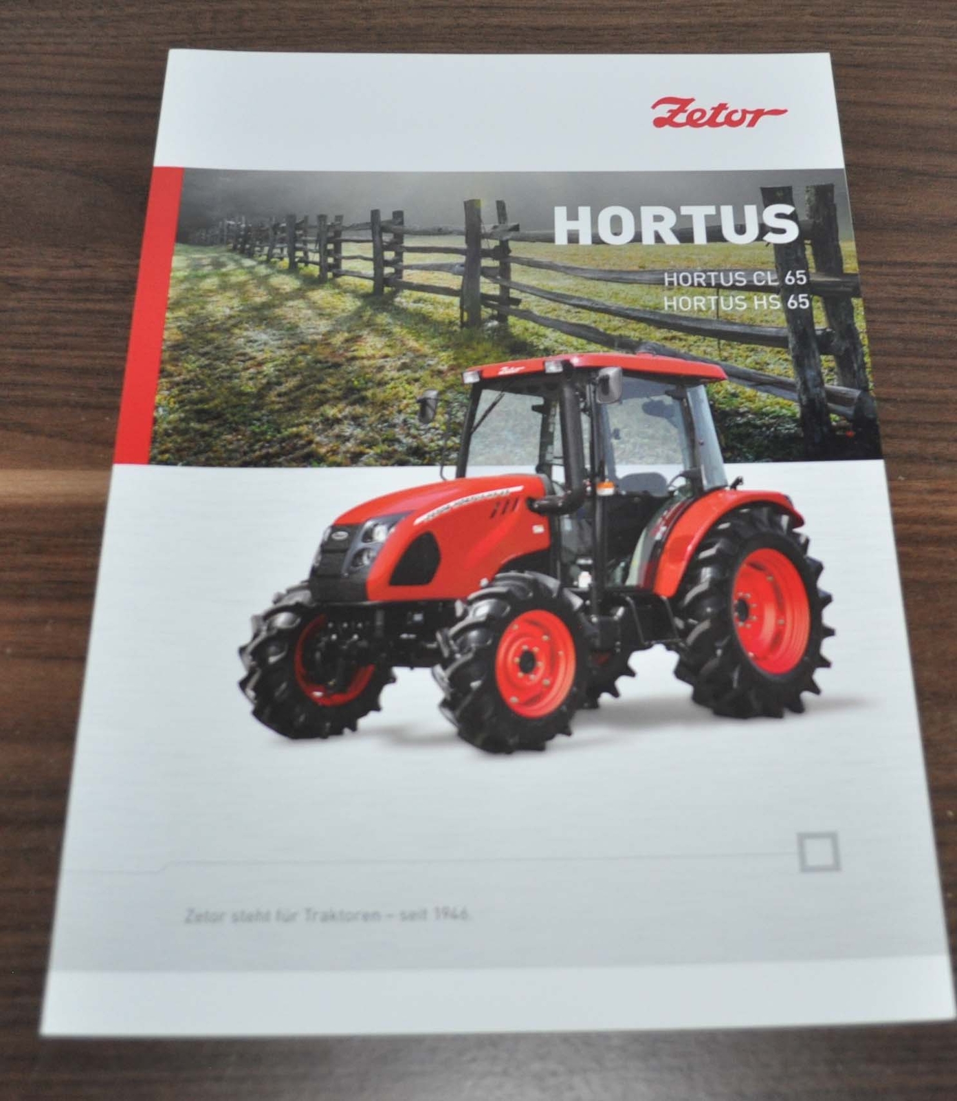 Zetor Hortus Tractor Specification Brochure Prospekt