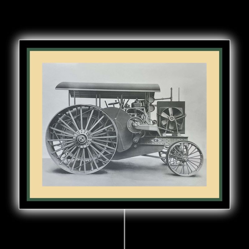Emerson Brantingham Gas Engine NEW LED Hanging Lighted Sign: 18×23&Prime;