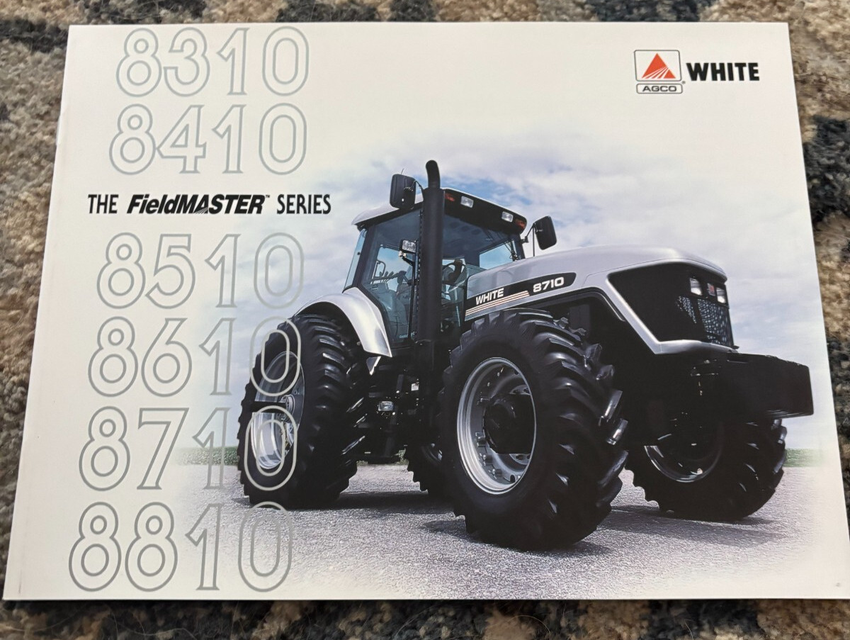 White 8310 8410 8510 8610 8710 8810 Tractor Brochure FCCA25