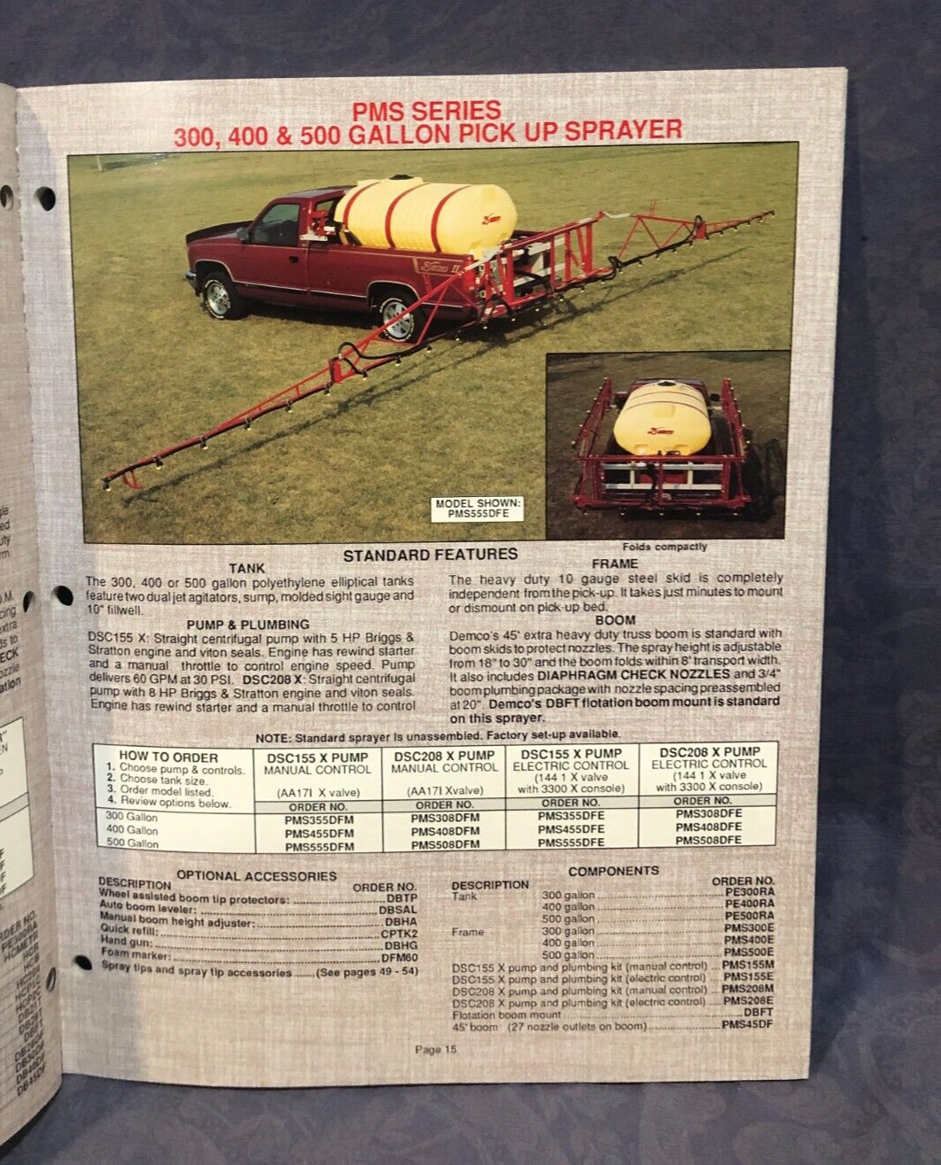 Demco Sprayer Catalog No. 91