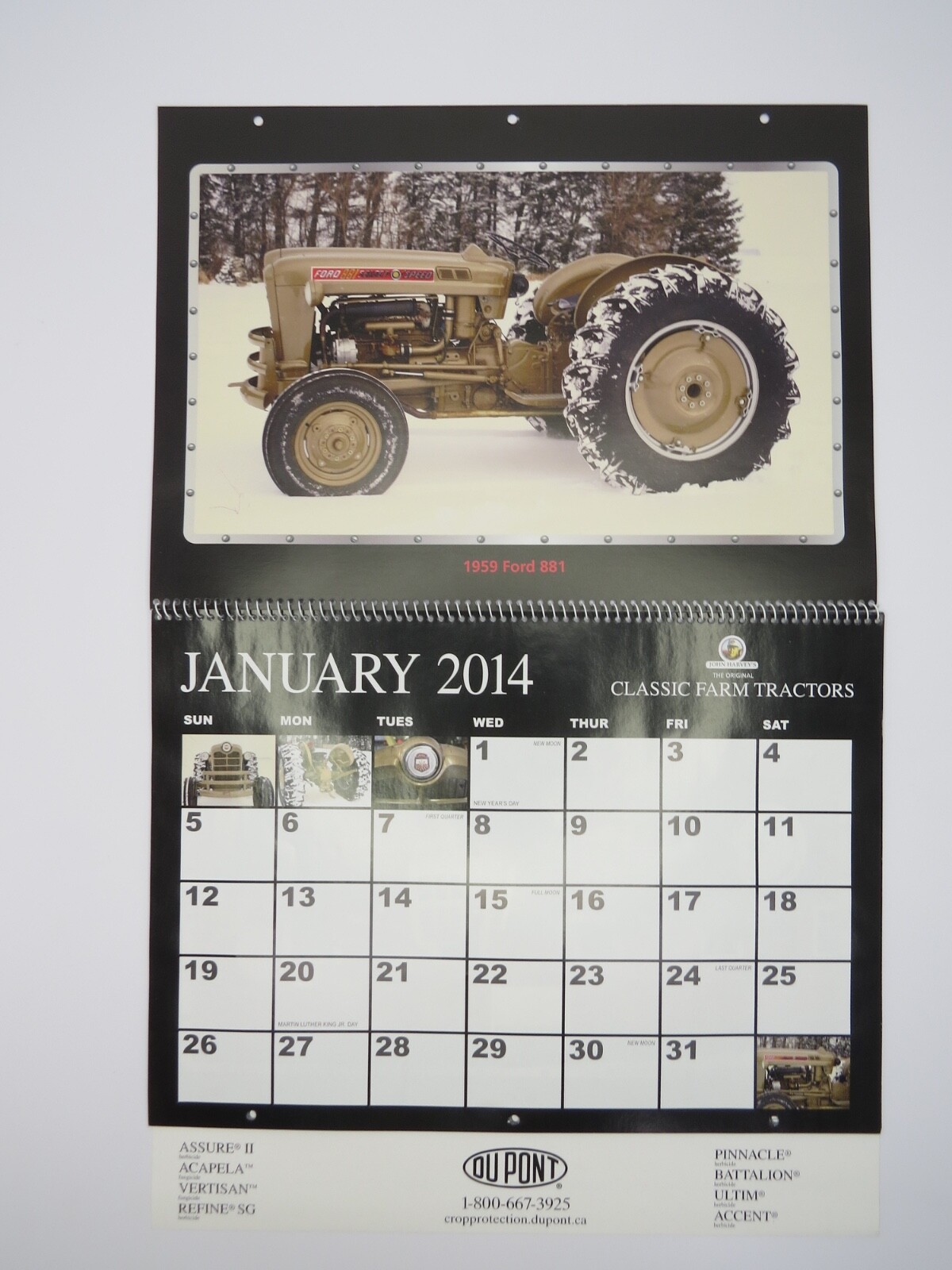 26 Classic Farm Tractors Calendars 3rd-28th Collector&rsquo;s Edition 1992-2017 DuPont
