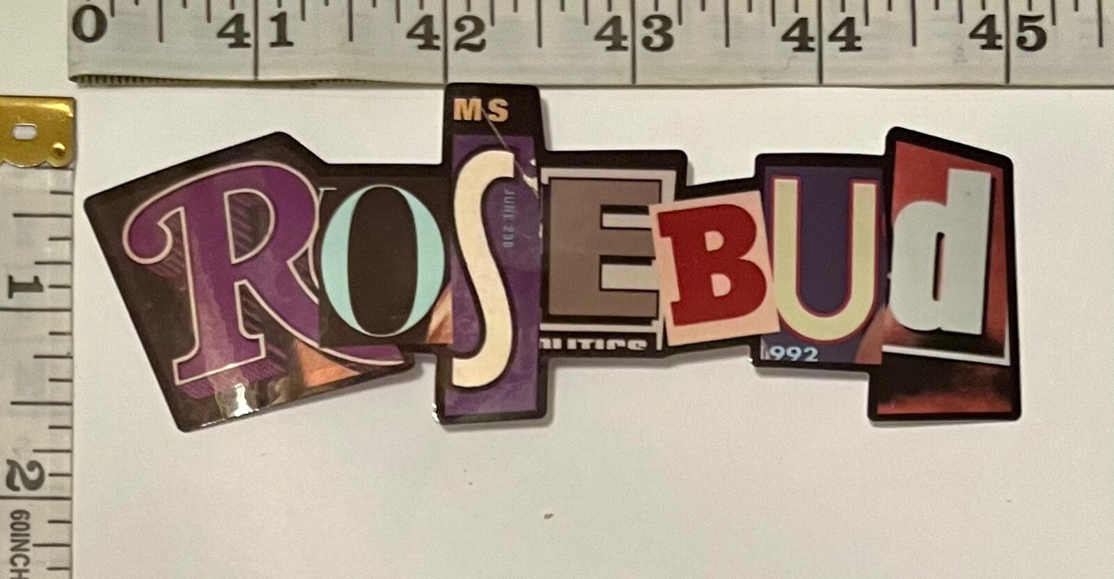 ROSEBUD GROWERS Vinyl Sticker – Oregon, USA Cannabis Industry Advertisement