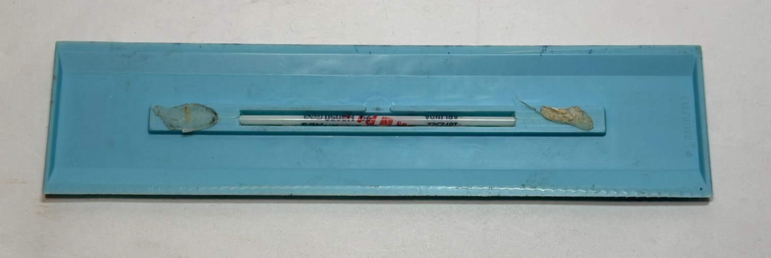 Vintage ABS American Breeders Service STRAWS 8” Ruler – Advertising Farming