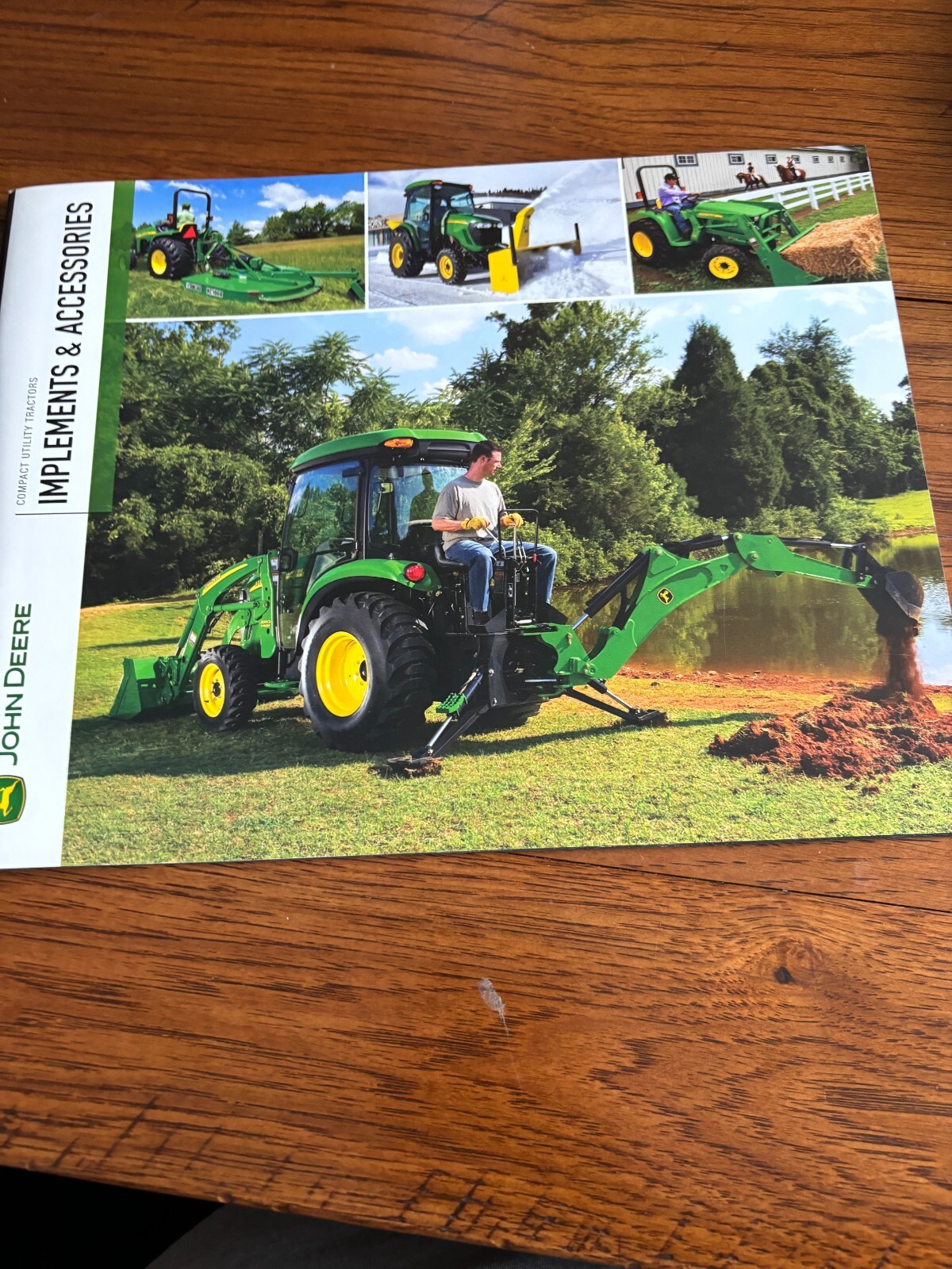 John Deere Compact Utility Tractors Implements & Accessorites Brochure FCCA24
