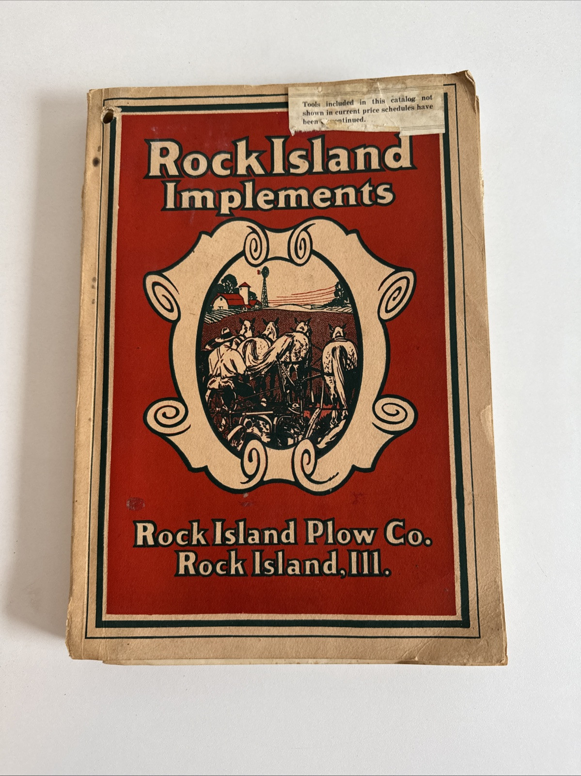 Antique Rock Island Plow Co. – Catalog No. 42 – Rock Island, IL Heider – 286 pgs