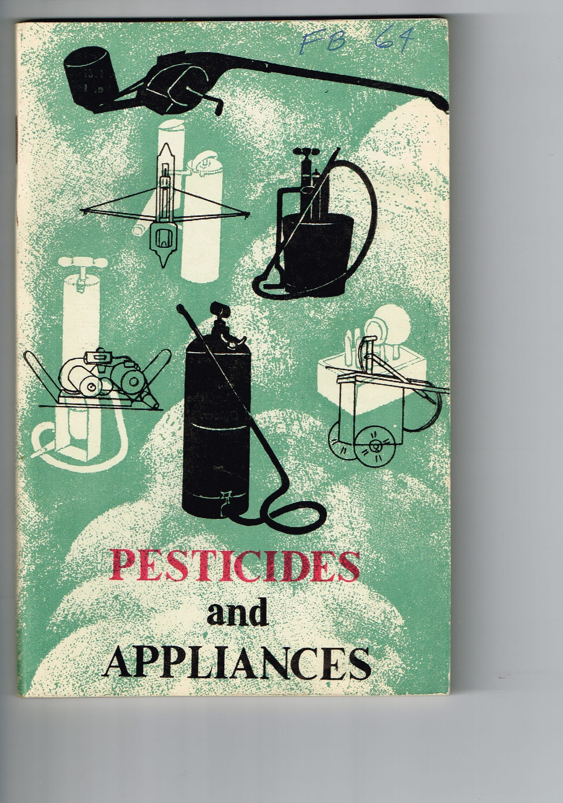 Vintage 1960s Farm Brochure India New Delhi Pesticides and Appliances