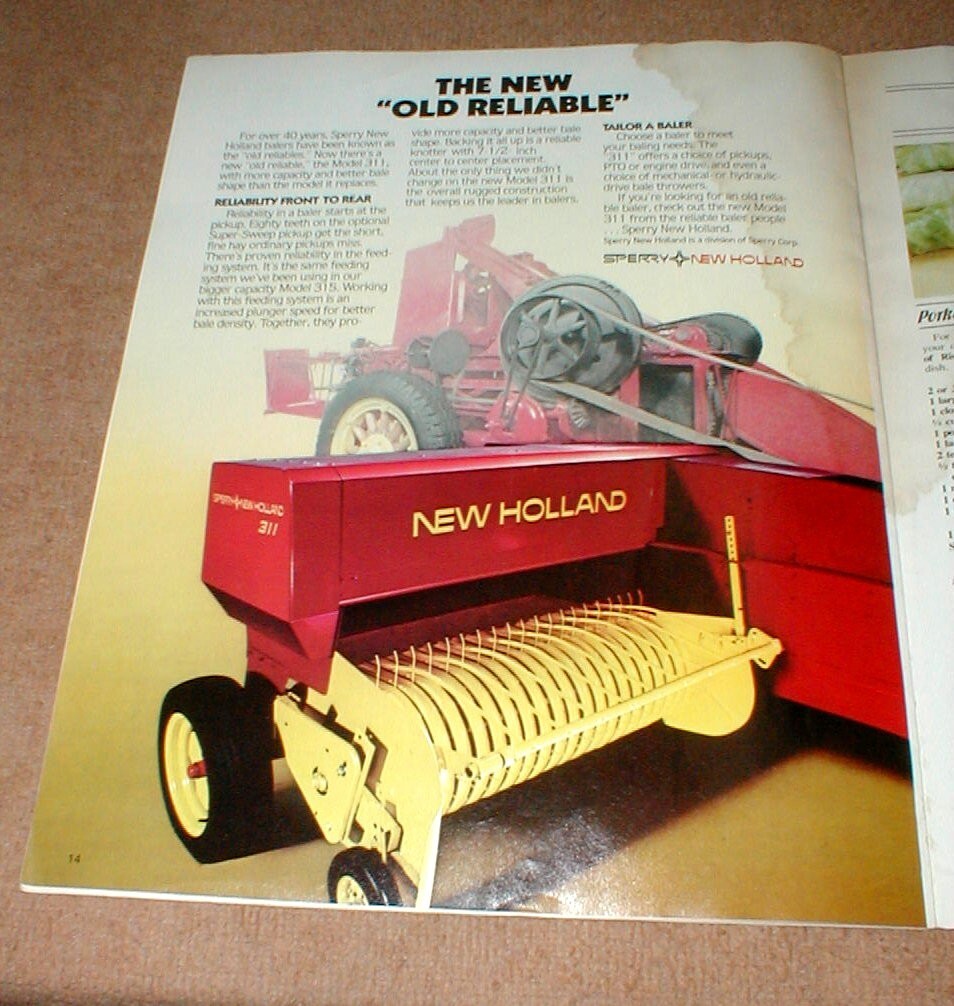Sperry New Holland News Full Color 1981 Magazine Vol 28 No 5