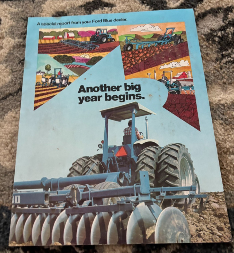 Ford Tractor Tillage Planting For 1974 Brochure DCPA26