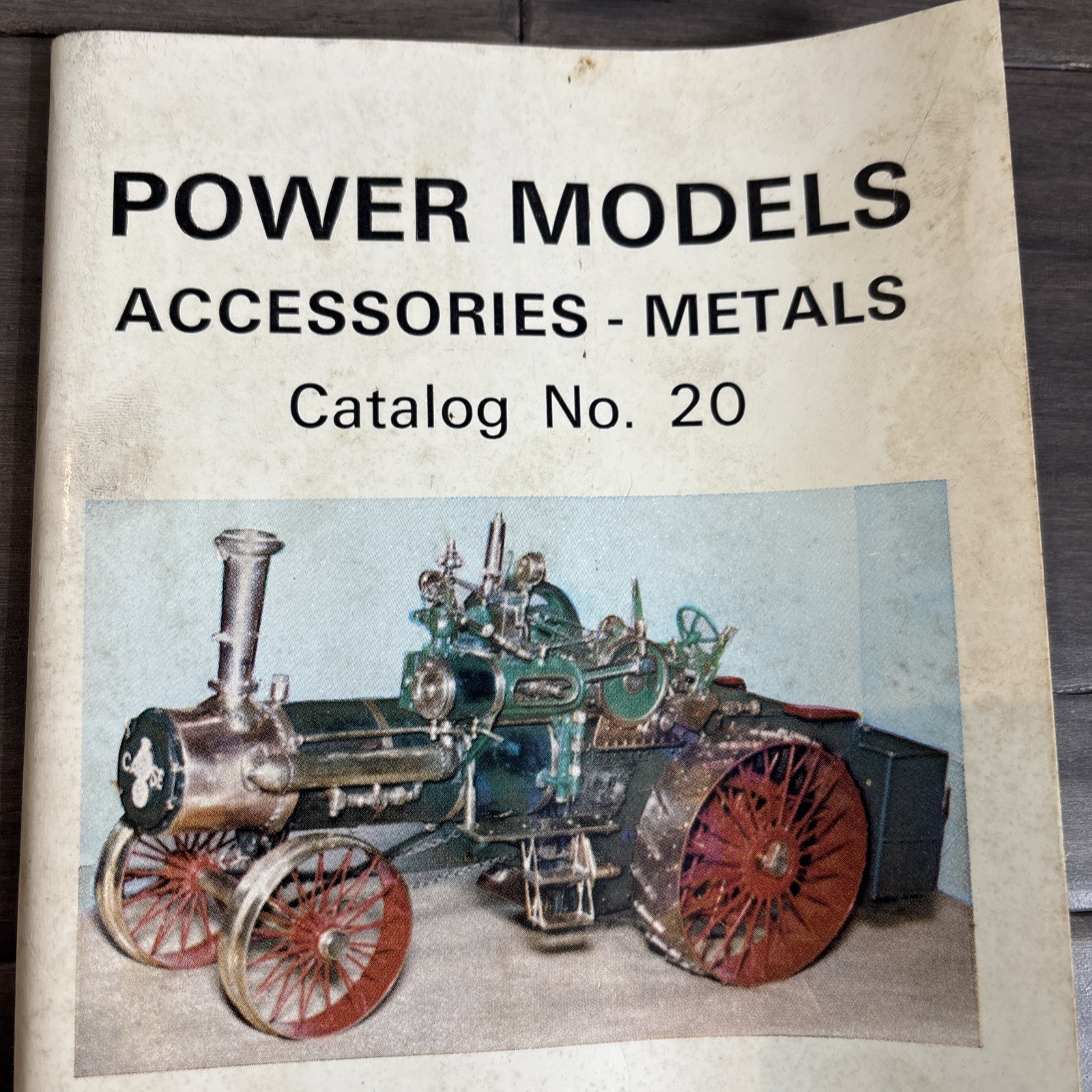 Coles Power Models Catalog No 20 Model Engineering Steam Engine Parts 1966