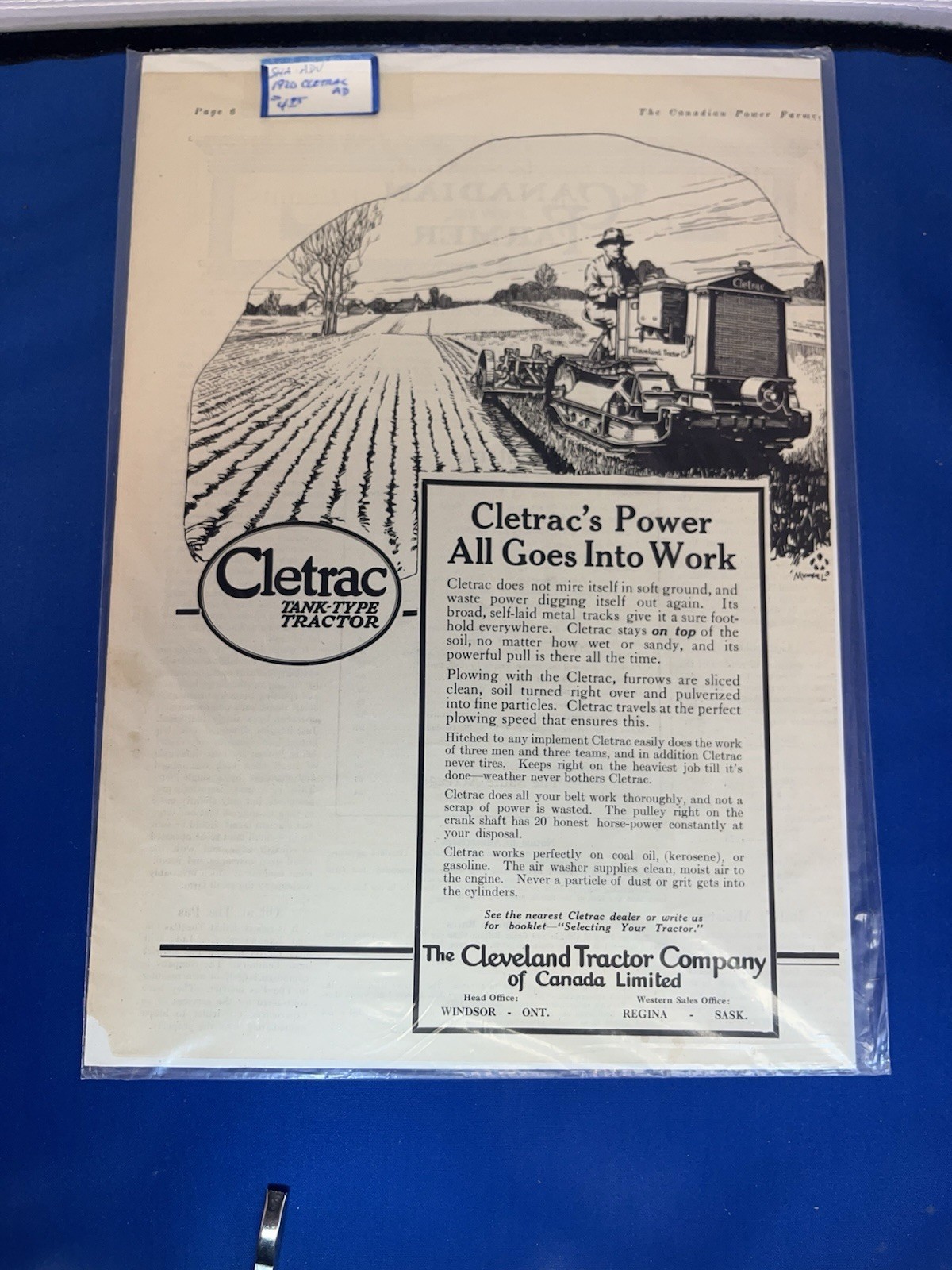 A LOT OF 18 VINTAGE ORIGINAL FARM MACHINE ADS-A MUST LOOK!-1897 TO 1940