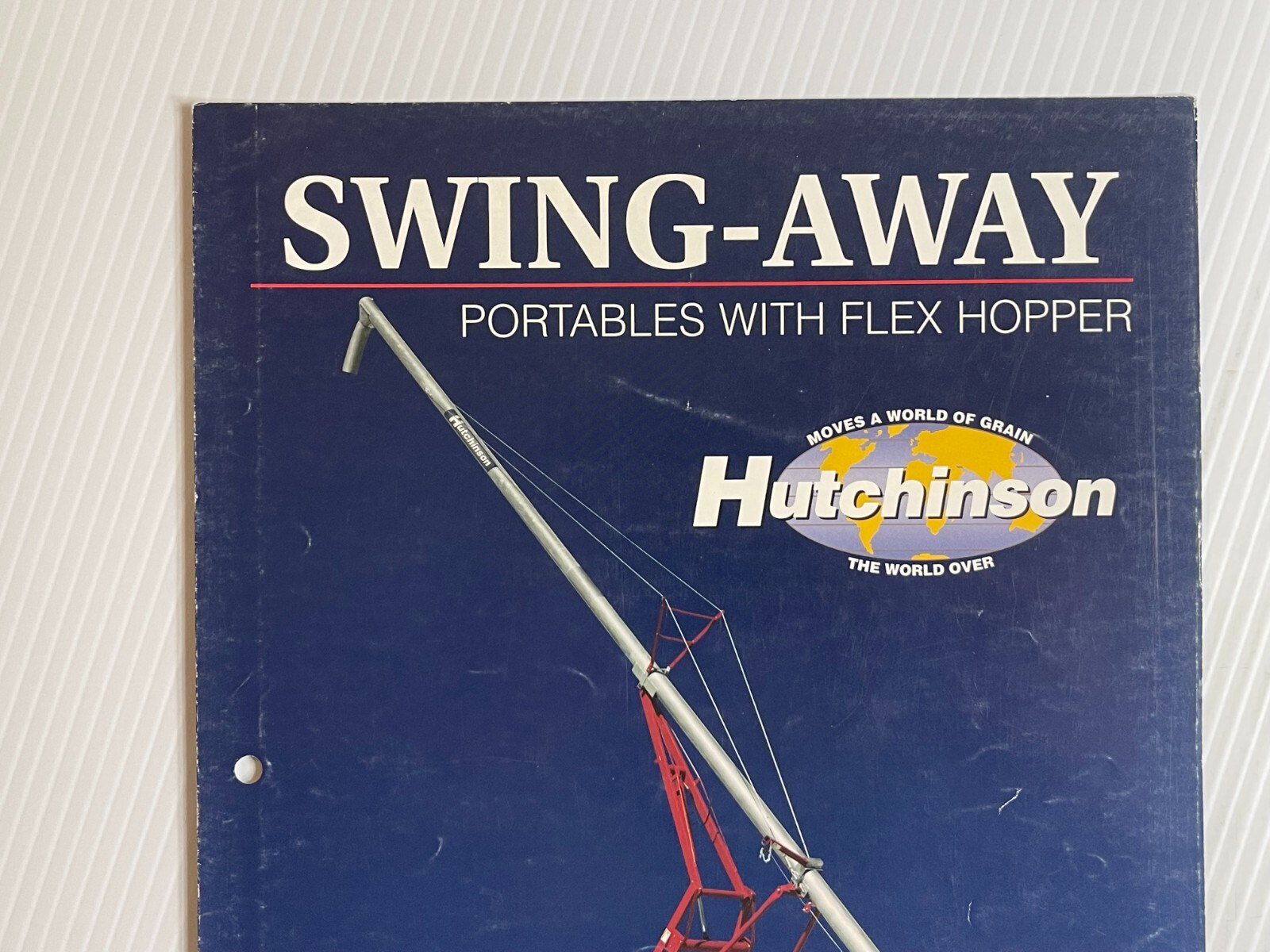 Hutchinson Swing-Away Grain Auger Sales Brochure 2005 (Showroom Sales Book)
