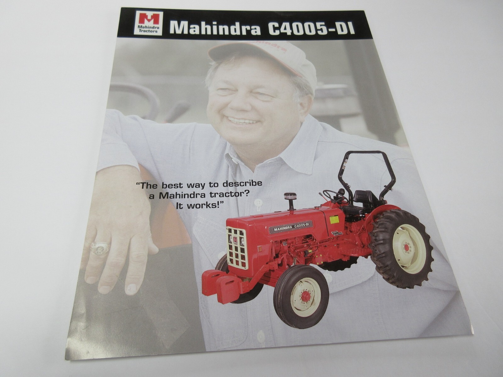 Mahindra C4005-DI Tractor Brochure 2 Page