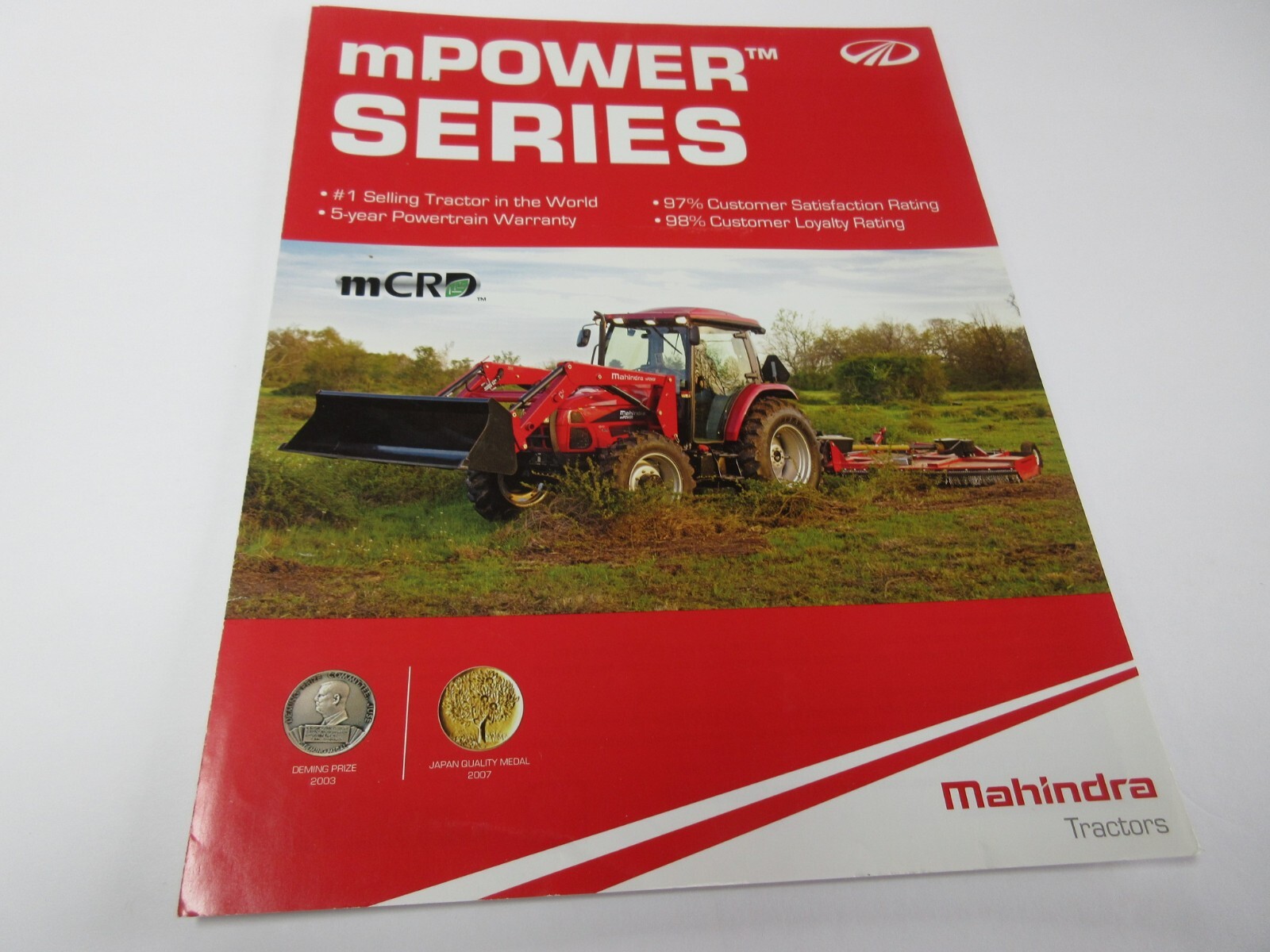 Mahindra mPower Series Tractor Brochure 6 Page