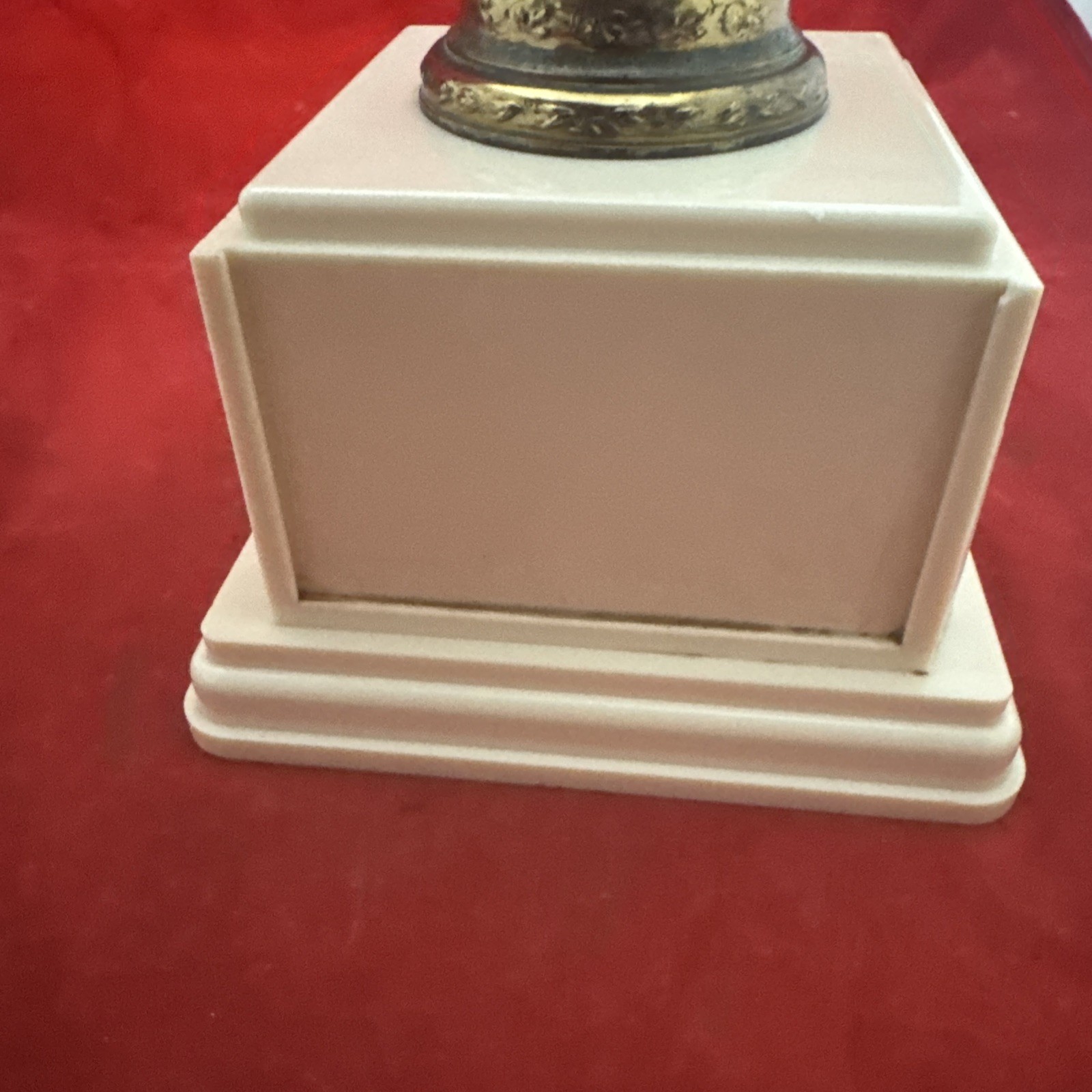 1957 Dodge Inc Trophy Sheep Brass Grand Champion Livestock Removable Plate