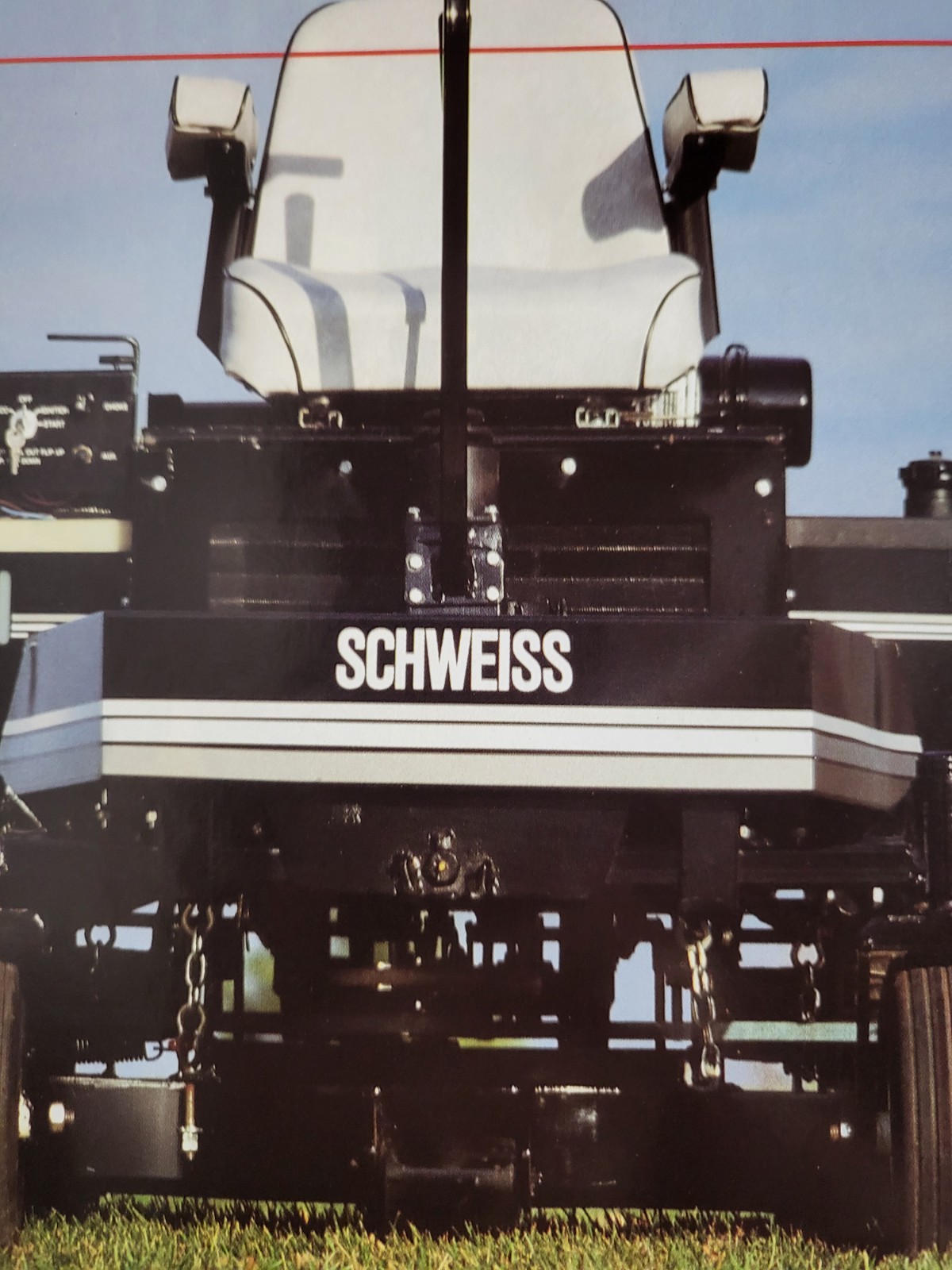 Vintage 1995 SCHWEISS SALES BROCHURE Magnum Zero Turn Lawn Mower 2350 thru 7225