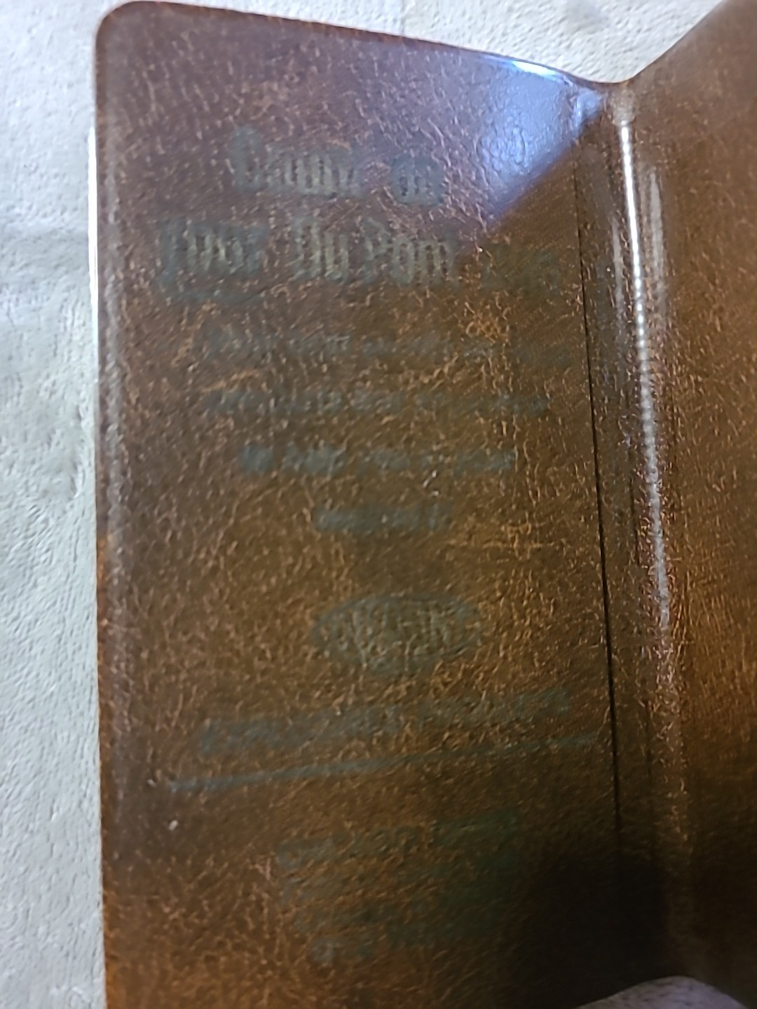 DUPONT EXPLOSIVES Pocket Notebook Pad