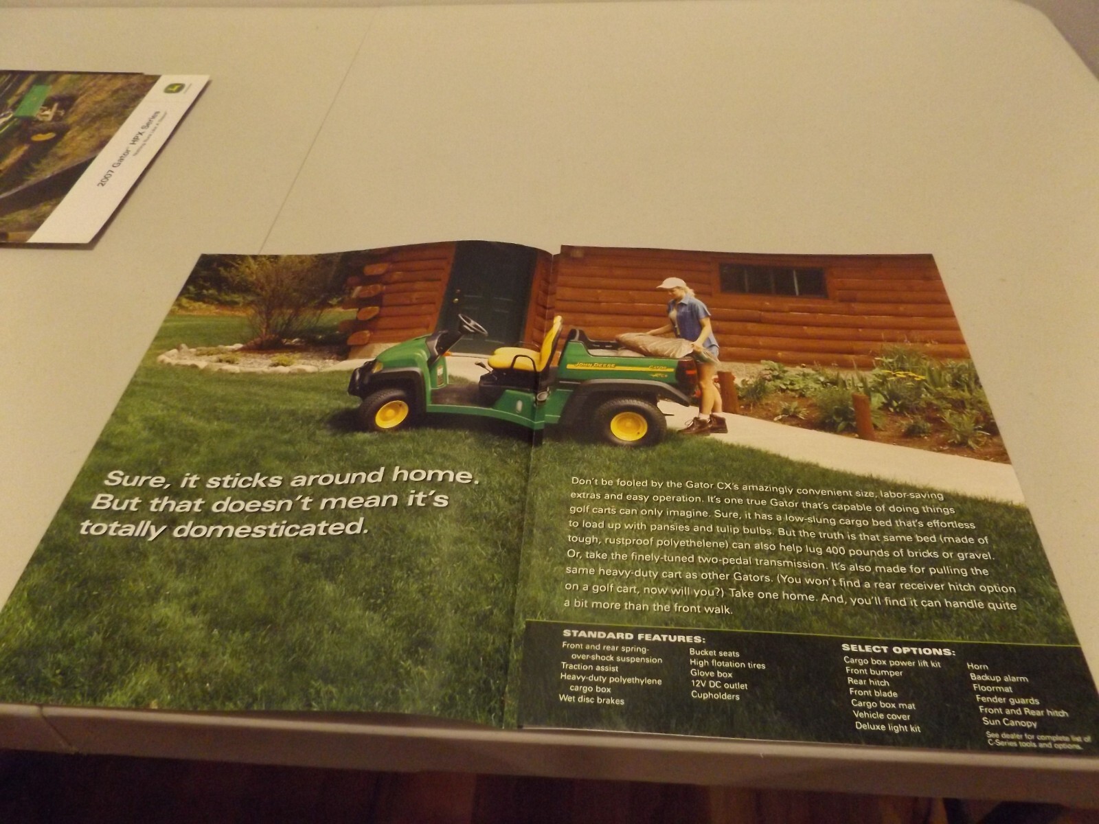 2007 JOHN DEERE GATOR COMPACT SERIES, LIT # DKE1863 (06-12) 2006