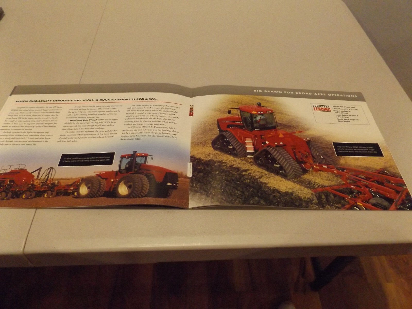 CASE-IH STX SERIES STEIGER TRACTORS 275-440 hp, # CIHAE-388090 2000