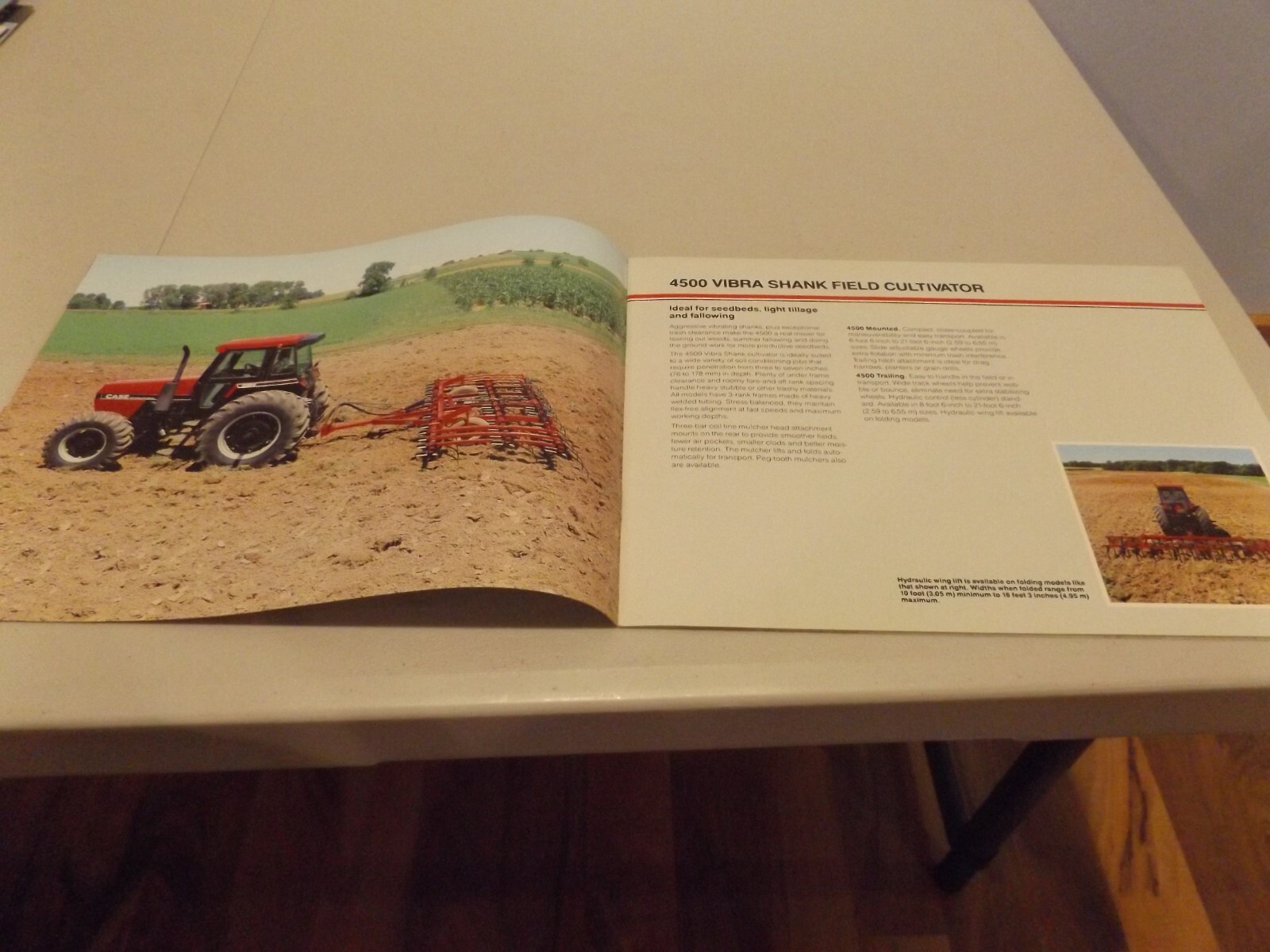 CASE-IH SEEDBED TILLAGE EQUIPMENT, LIT # AD-60261D1