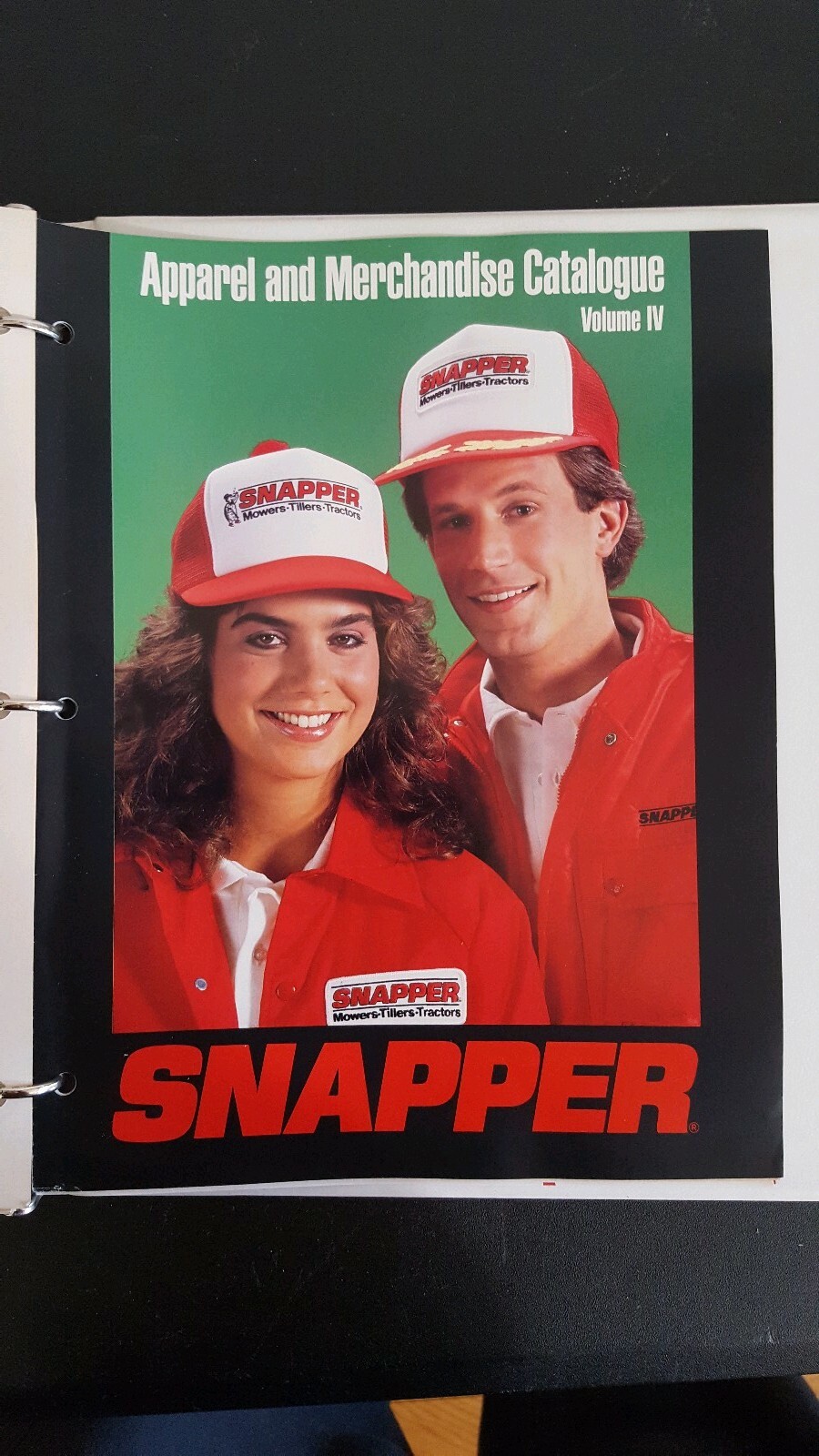 1986 Snapper Advertising & Sales Promotion Planner for Dealer