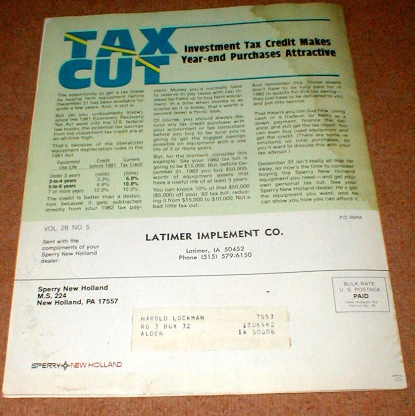 Sperry New Holland News Full Color 1981 Magazine Vol 28 No 5
