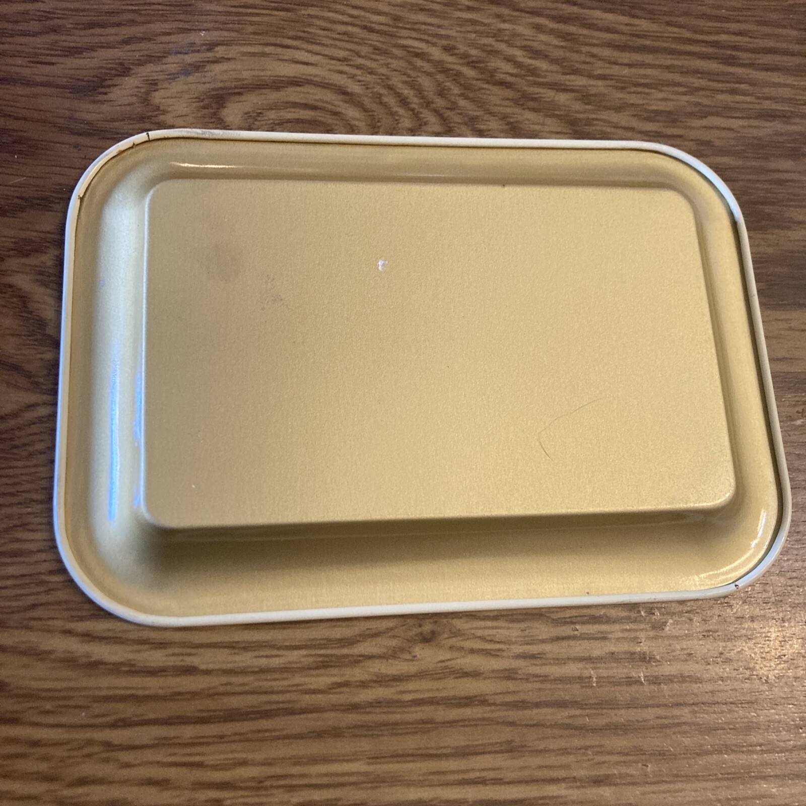 Vintage Metal Trinket tray Plain & Fancy Farm Rt 340 Bird In Hand PA
