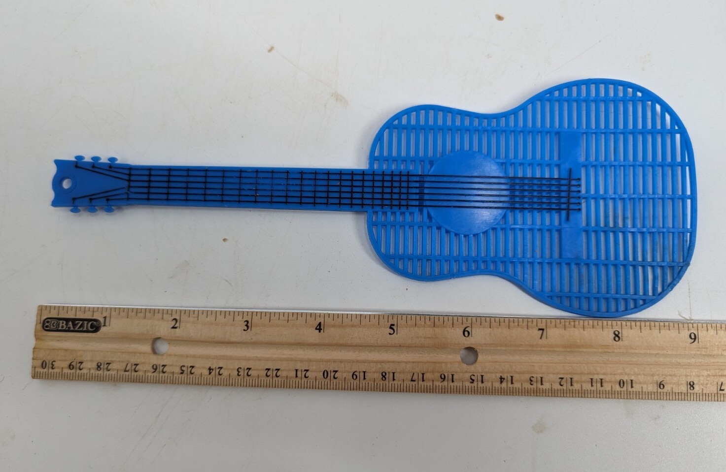 Bean Days Guitar Fly Swatter Souvenir Wayne City IL Illinois 1997 Local Piece