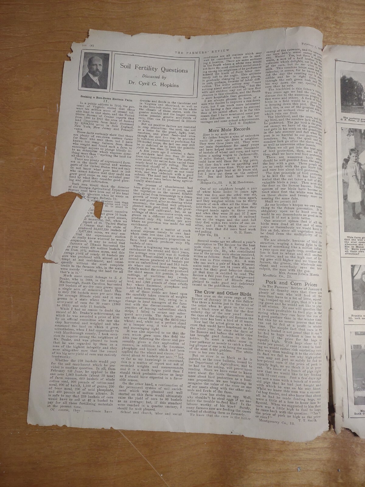 The Farmers Review February 3rd 1917 Weekly Magazine John Deere -Rock island ads
