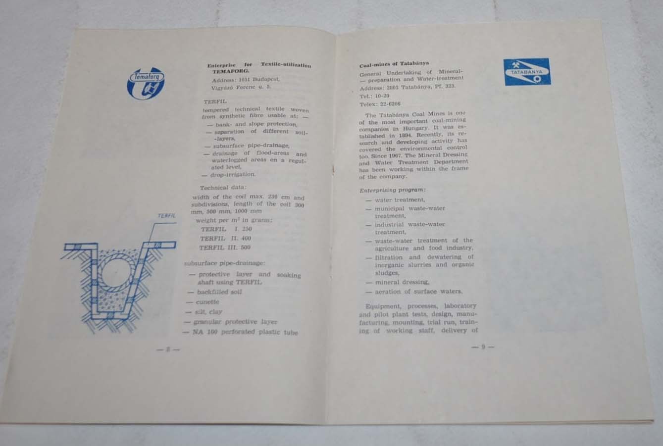 Amelioration 79 Moscow Hungary Tractor Brochure Prospekt