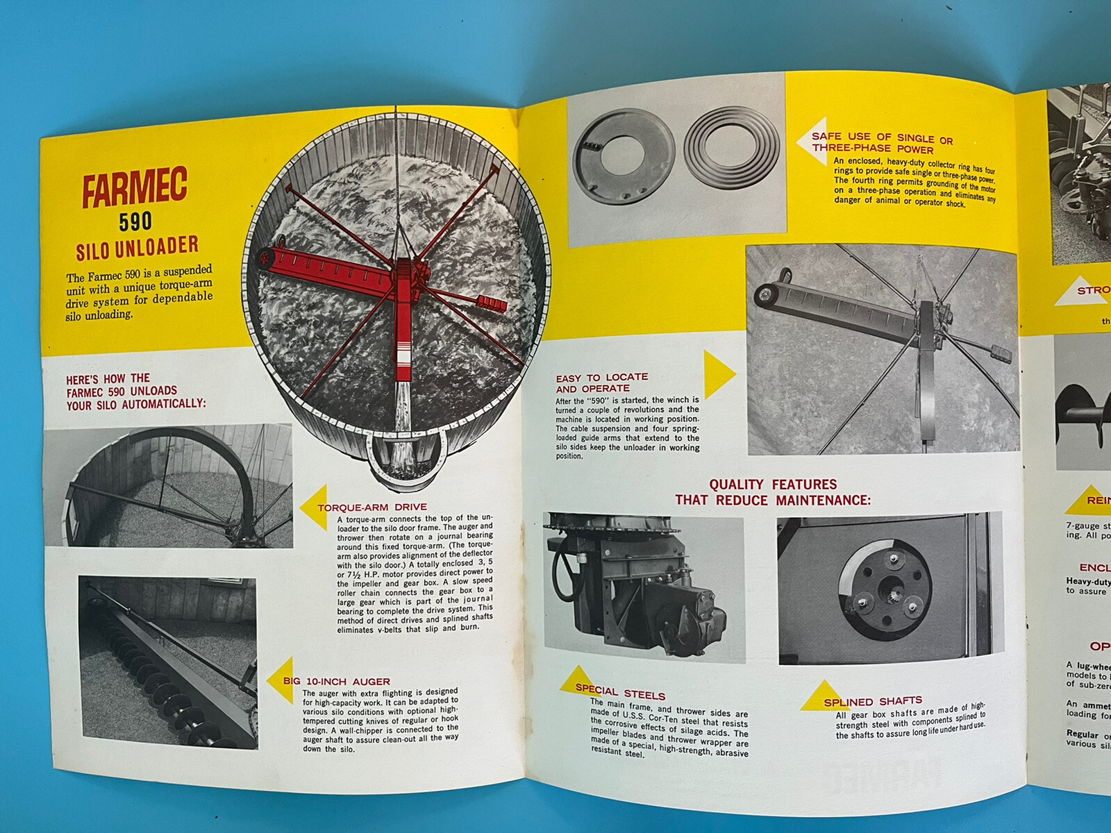 Vintage Set of 4 Farmec Buyers Guide.