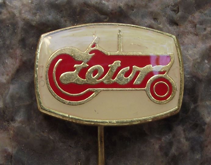Vintage Classic Czech Zetor Farm Tractor Logo Agricultural Farming Pin Badge