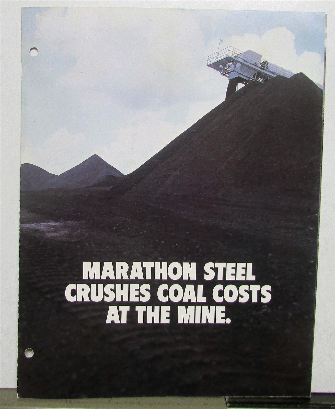 1983 Marathon Steel Crushes Coal Costs In Pit Crushing Conveyor Sales Folder