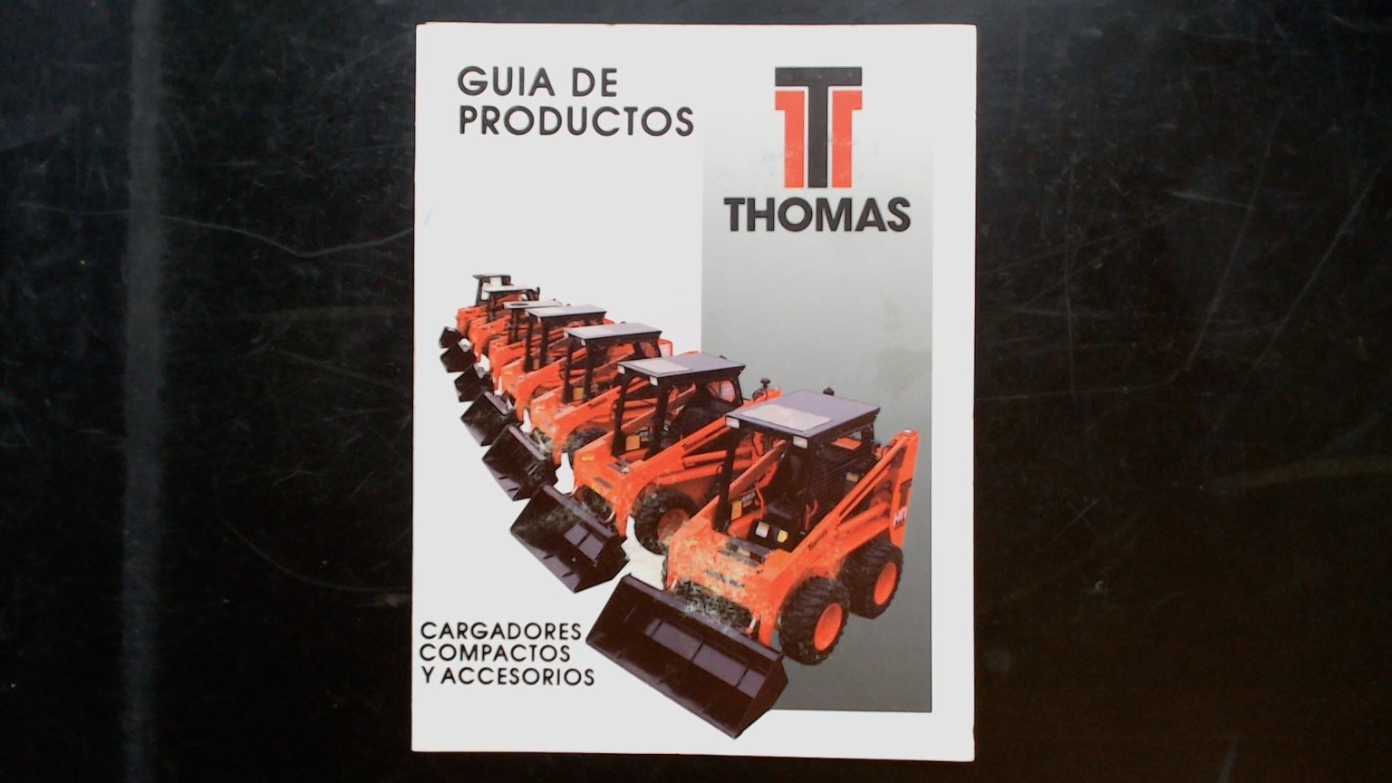 Thomas Agricultural Brochure Compact Loaders Spanish Vintage
