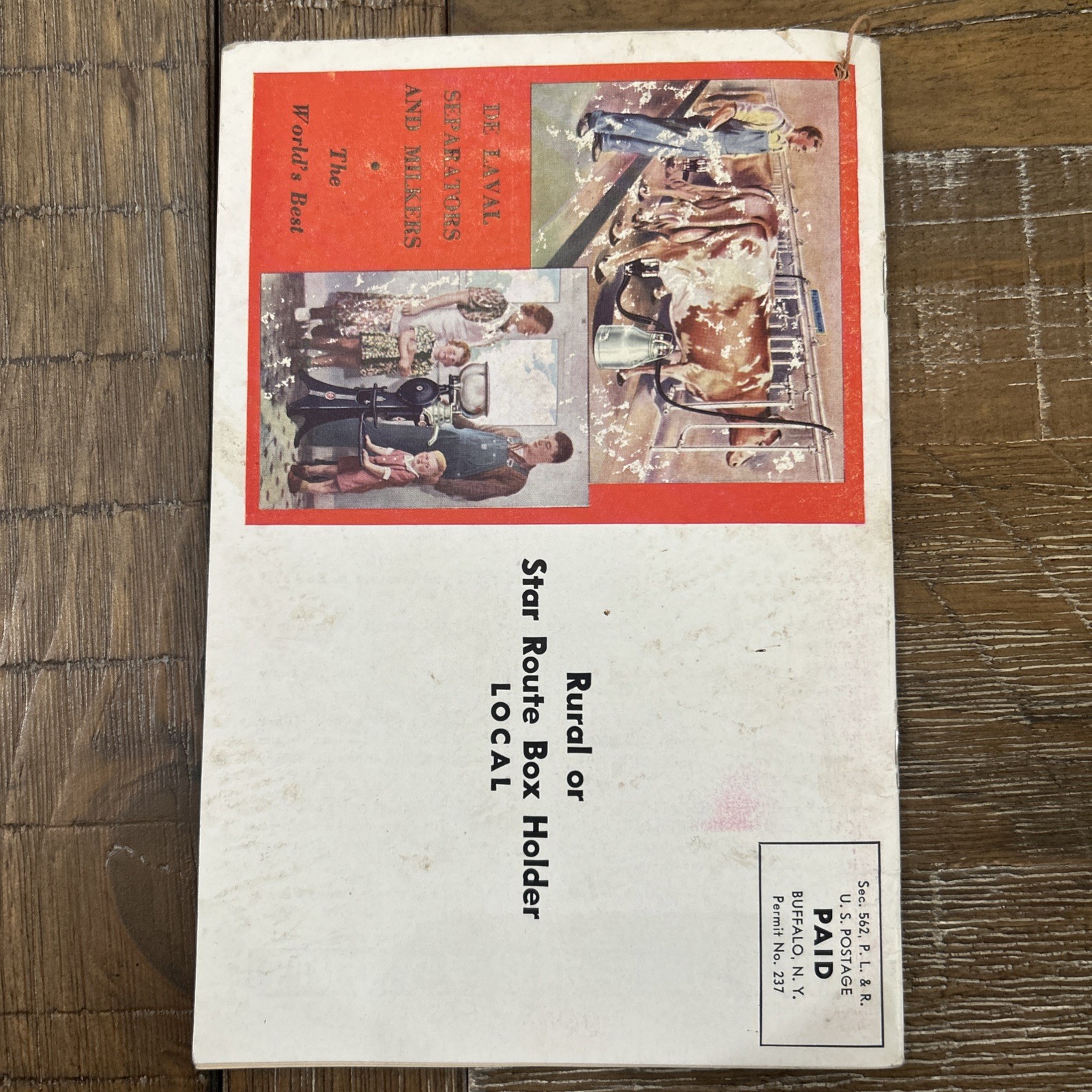 De Laval Handy Reference Yearbook 1941 George G Mill Implement Co. Montana.