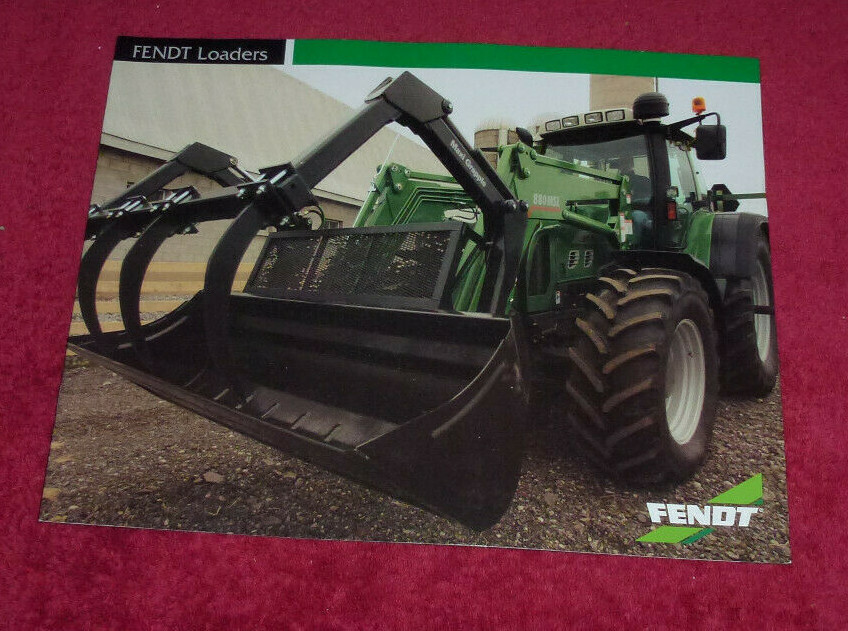 Fendt Loaders Brochure Booklet