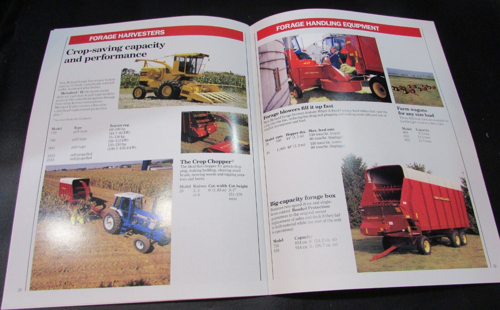 1990 Ford New Holland Farm Equip Buyers Guide Tractor Combine Hay Garden Tillage
