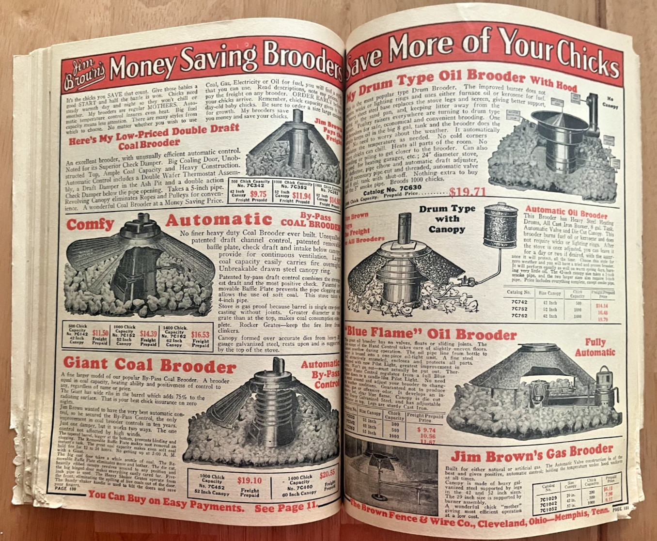 Jim Brown&rsquo;s 1932 farm & Fence illustrated catalog Brown fence & Wire Co
