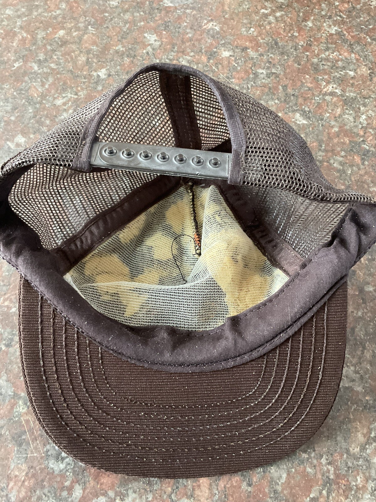 RARE Vintage Smiths Sales Service Tractors All Over Hat Cap All Mesh