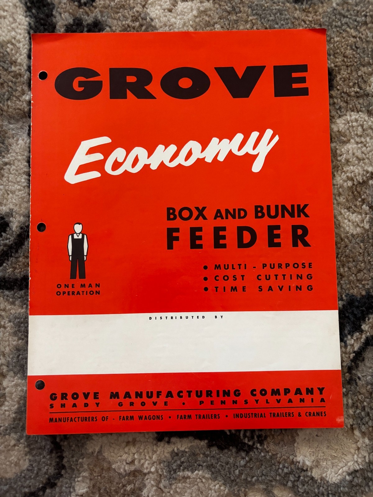 Grove Economy Box & Bunk Feeder Brochure DCPA26