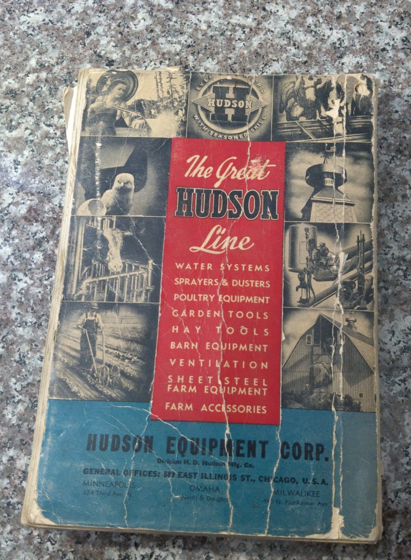 *THE GREAT HUDSON LINE SALES CATALOG!! HUDSON EQUIPMENT CORP. CATALOG A-1 Farm