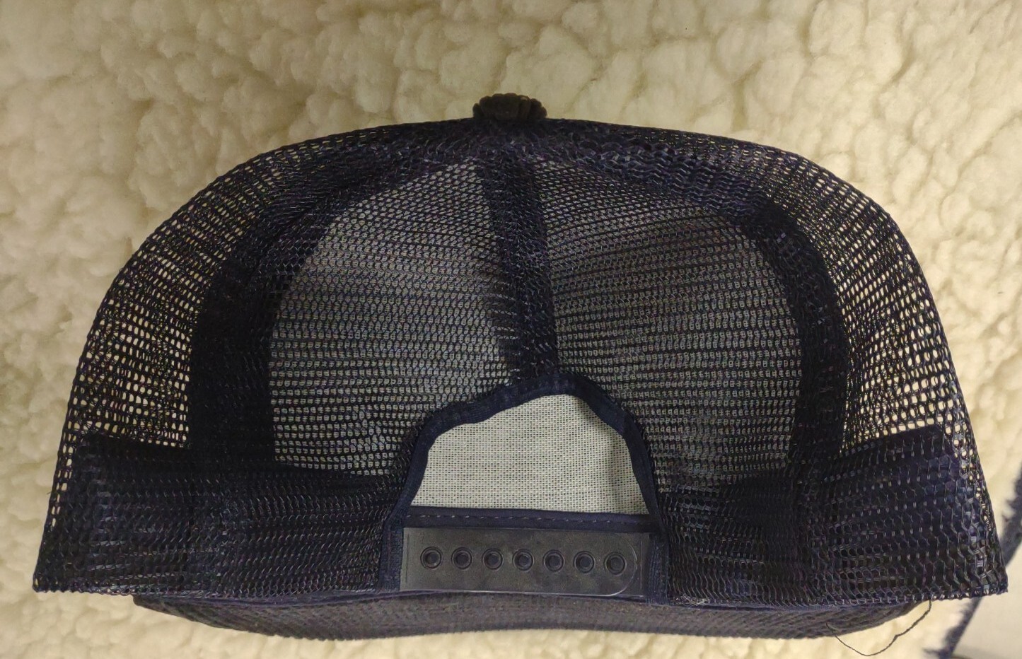 Vtg 70s BICEP Herbicide patch denim snapback hat cap Swingster USA