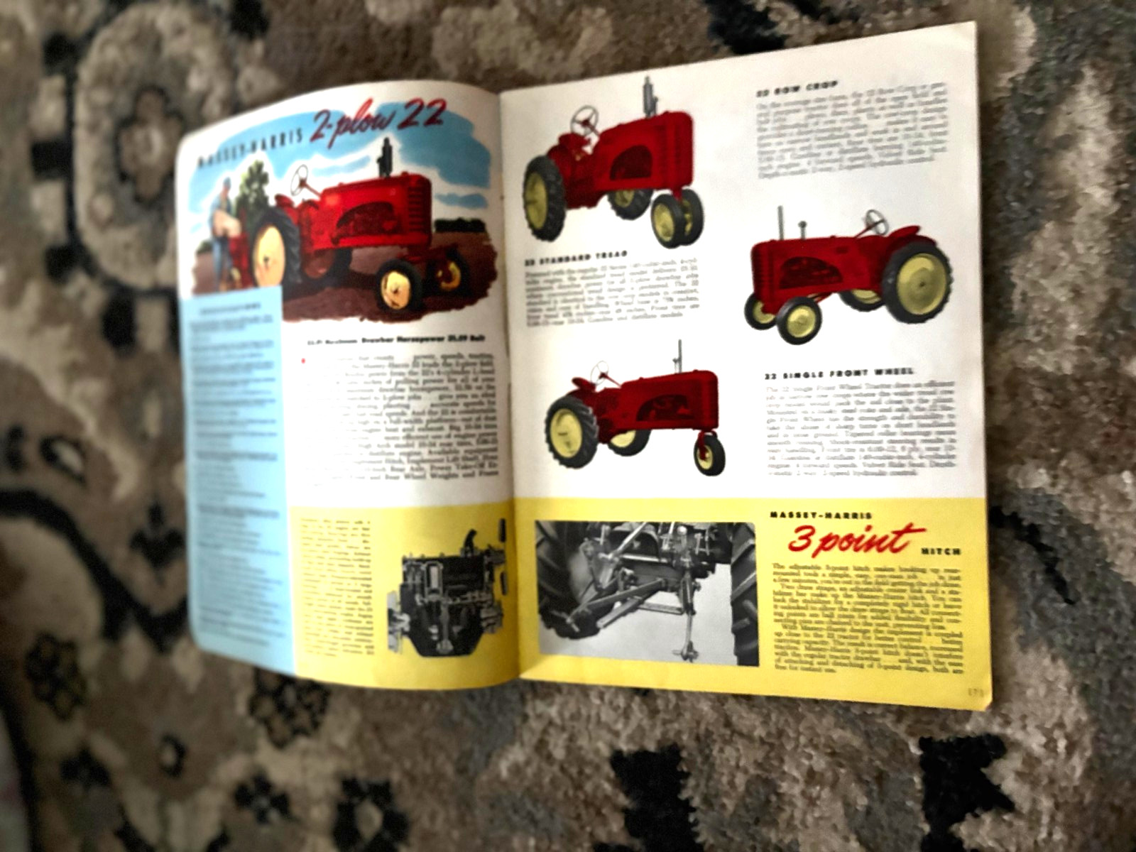 Massey Harris Buyers Guide for 1951 Brochure DCPA26