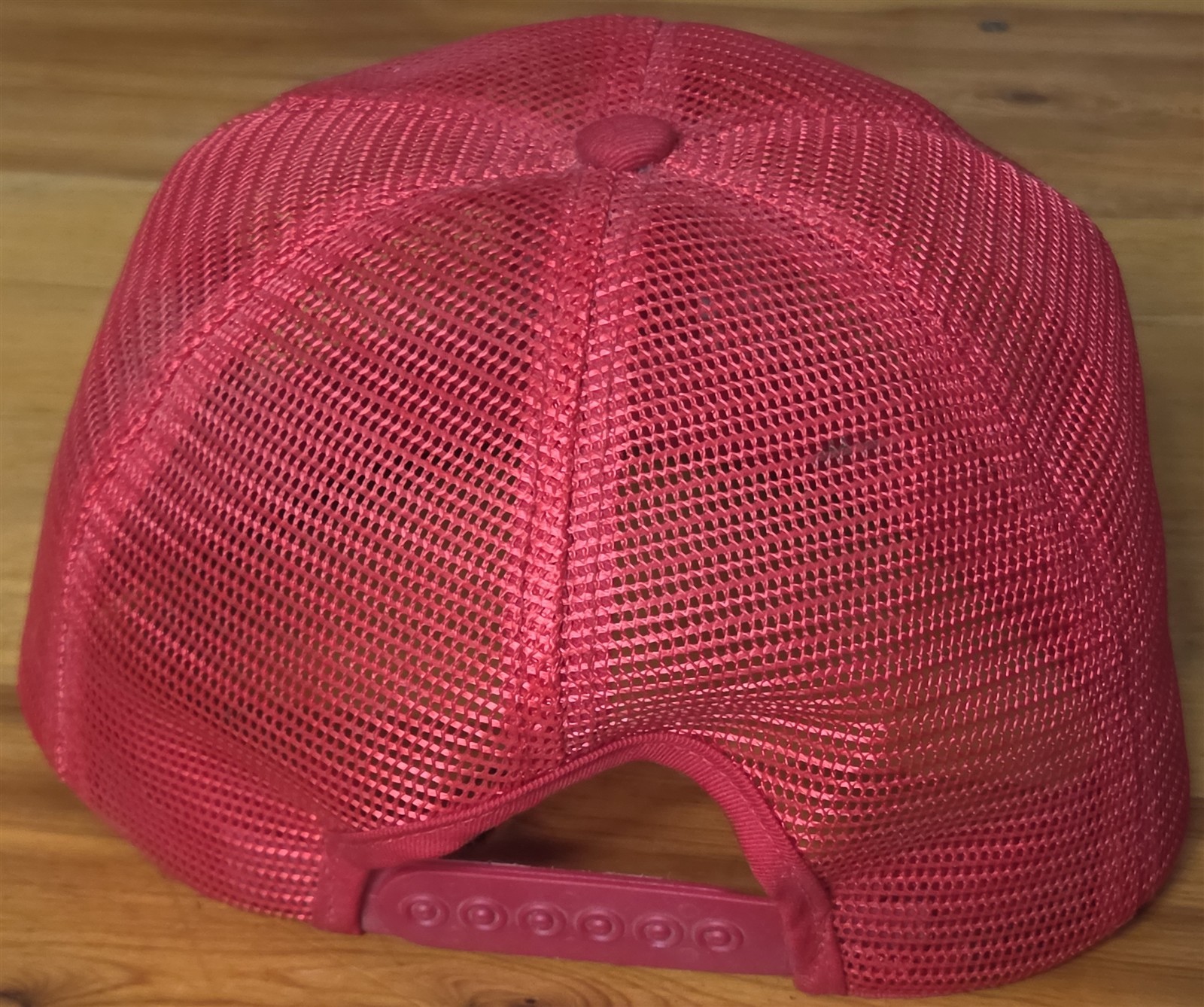 VINTAGE FS RED MESH MENS HAT CAP K-BRAND ONE SIZE FITS ALL NEW USA