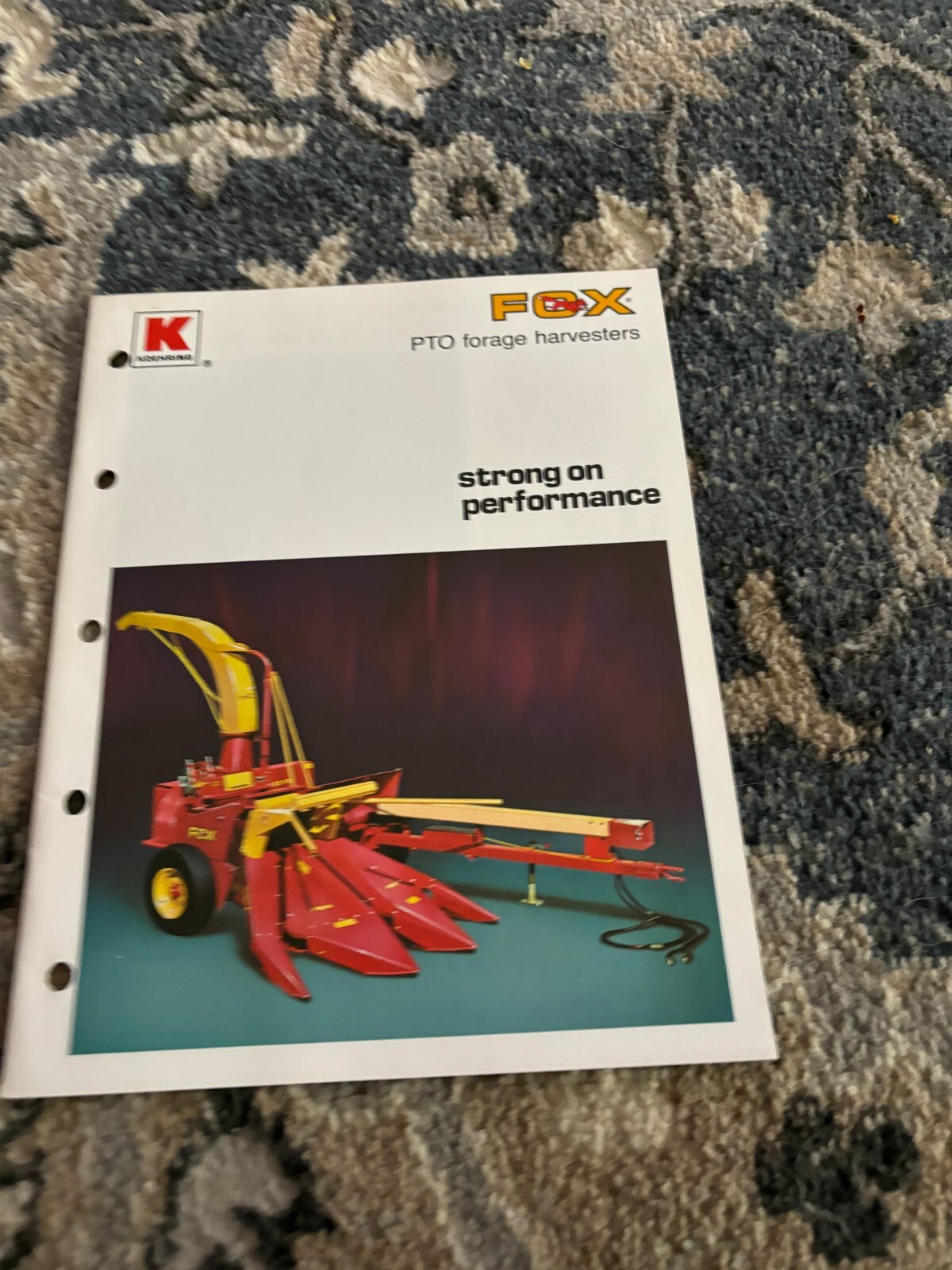Brady 2250 2310 3310 PTO Forage Harvester Brochure FCCA24